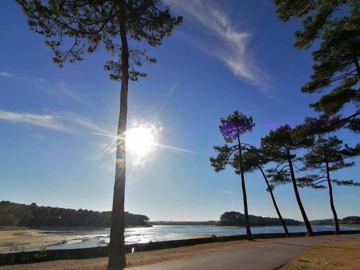 appartement T2bis idealement situé au bord du lac marin de Vieux Boucau Exterior foto